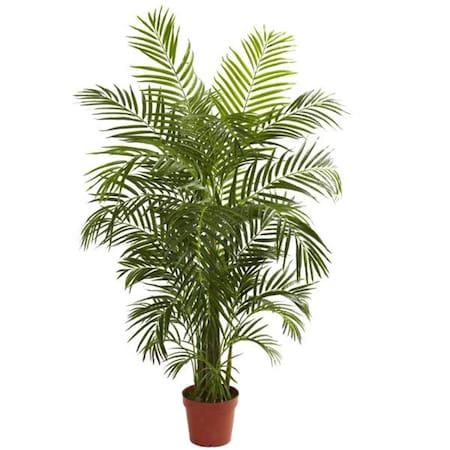 Nearly Natural 4.5 ft. Areca Palm UV Resistant - Indoor-Outdoor 5389